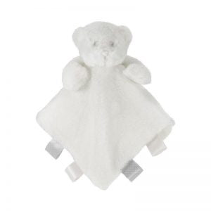 Bear Comforter W/Ribbons (White Only)
