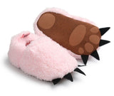Snuggly animal non slip slippers