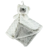 Bear dimple comforter with fleece lining