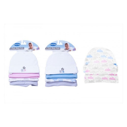 Baby hats, set of 4
