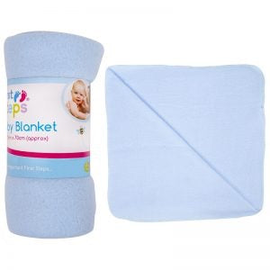 Pink or Blue Fleece Baby Blanket