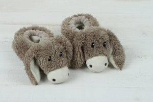 Donkey baby slippers